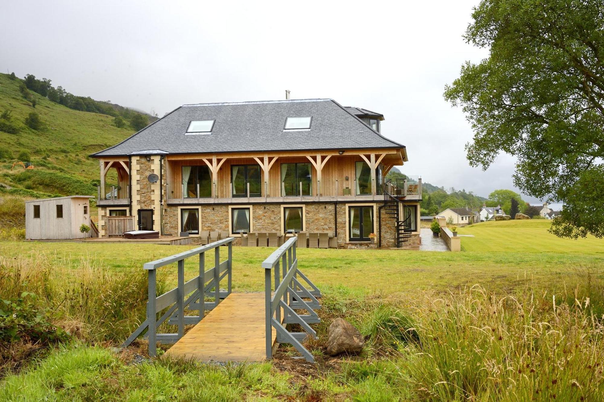 The Lodge At Carrick Castle Estate 科尔朵 外观 照片
